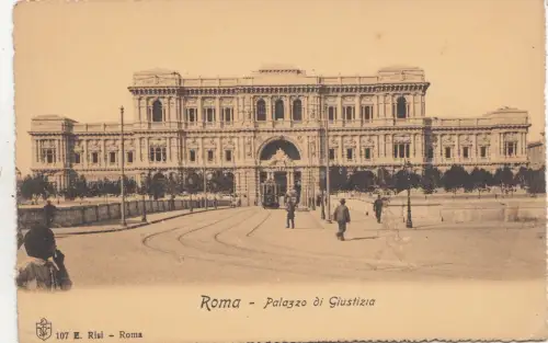 BF32467 palazzo di giustizia roma italy front/back image