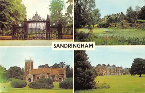B101632 sandringham uk 14x9cm