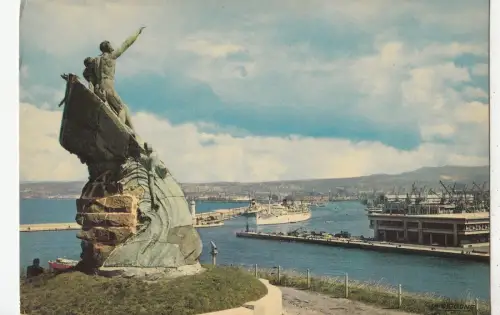 BF20249 marseille l entree du vieux port france front/back image