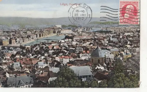 BF32439 Panorama Liege Belgien Vorder-/Rückbild