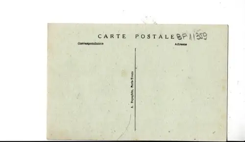 BF11359 le chateau saumur france front/back image