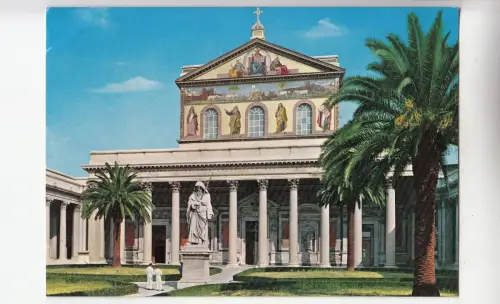 BF23398 basilica di s paolo roma italy front/back image
