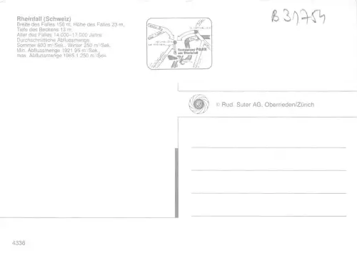 B31754 Rheinfall Schweiz