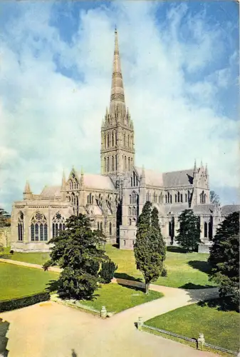 BR76497 Salisbury Cathedral from the East UK