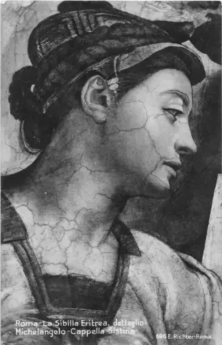 B6626 Italien Roma La Sibilla Eritrea dettaglio