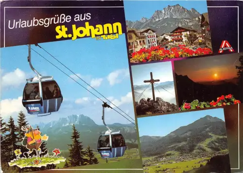 B36800 Straßenbahnen Straßenbahnen St Johann Österreich Seilbahn