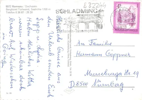 B32244 Ramsau Dachtein Österreich