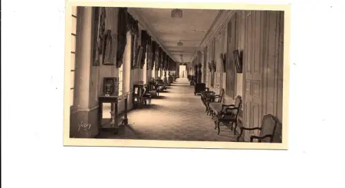 BF11991 chateau de valencay galerie u premier etage france front/back image