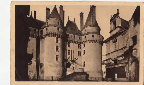 BF12101 langeais l entree du chateau france Front/Back Image