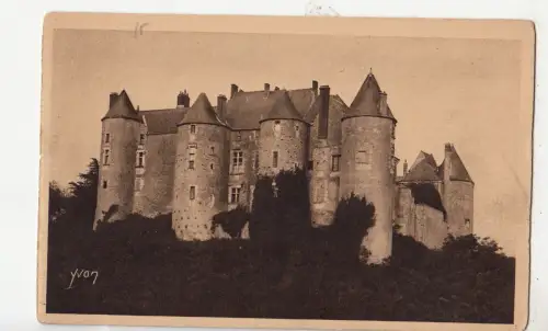 BF12080 chateau de luynes france front/back image