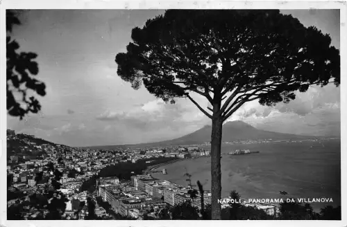 B3853 Italien Napoli Villanova 1937 Front/Back Scan