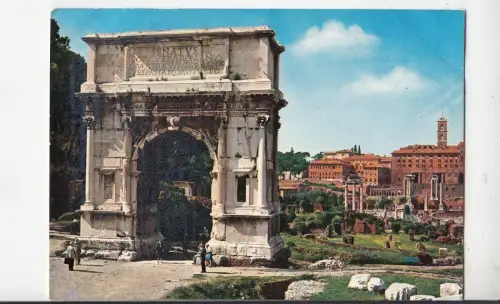 BF23418 arco di tito roma italy front/back image