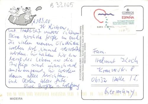 B33165 Madeira Multi View Portugal