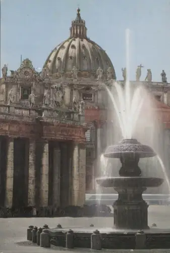 BF23219 roma piazza s pietro italy front/back image