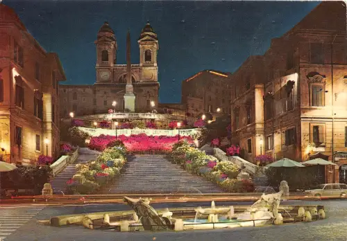 B73798 Piazza di spagna Roma Italien