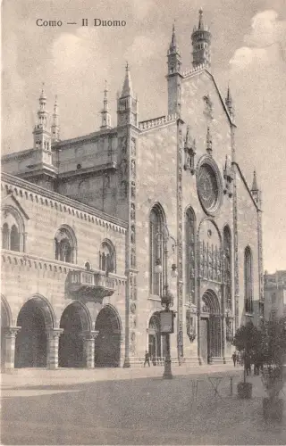 B3871 Italien Como Il Duomo Front/Back Scan