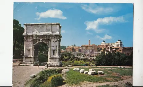 BF23208 roma arco di tito italy front/back image
