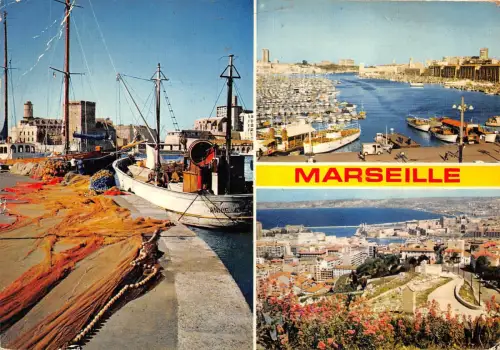 BR1233 Schiffsbateaux Marseille Frankreich