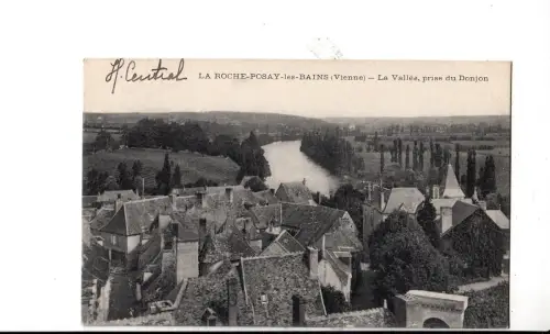 BF12466 la roche posay les bains vienne la vballee prise france front/back image