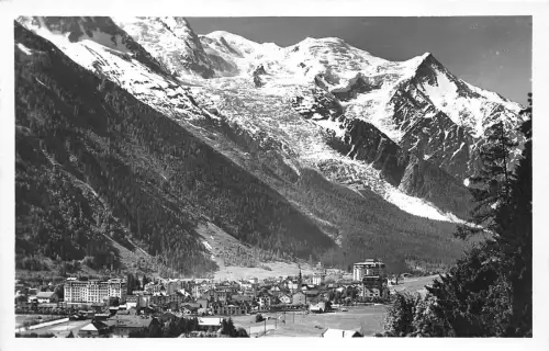 B4921 Chamonix et le Mont Blanc Front/Back Scan