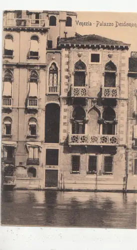 BF32557 venezia palazzo desdemona italy front/back image