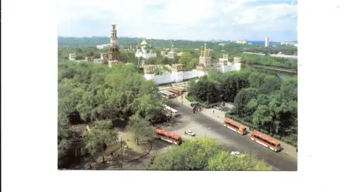 BF12782 Moskau Russland Das Nobodewitschi Buskloster Vorder-/Rückbild