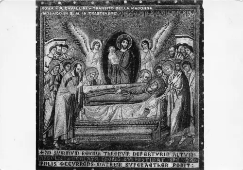 BF34688 roma p cavallini transito della madonna italy front/back scan