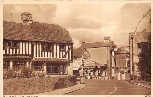 uk48494 old forge old bexhill real photo uk