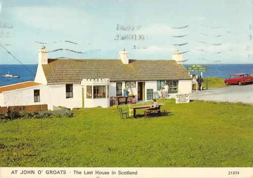 BR89861 bei John O Groats das letzte Haus in Schottland