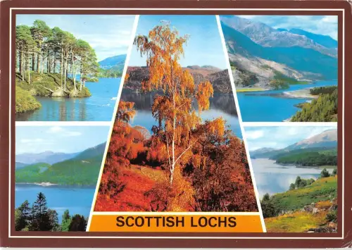 B100307 scottish lochs scotland multi views
