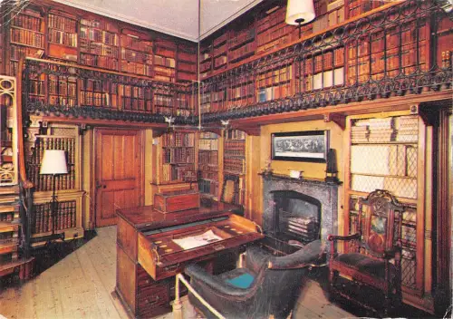 B99940 sir walter scott s study abbotsford scotland