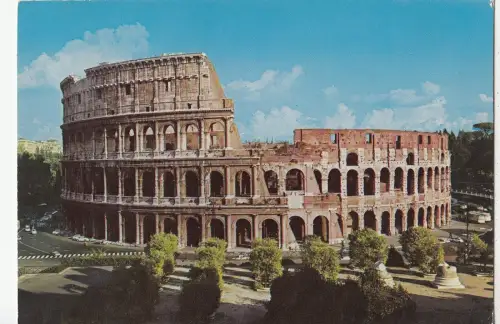 BF23140 roma il colosseo italy front/back image