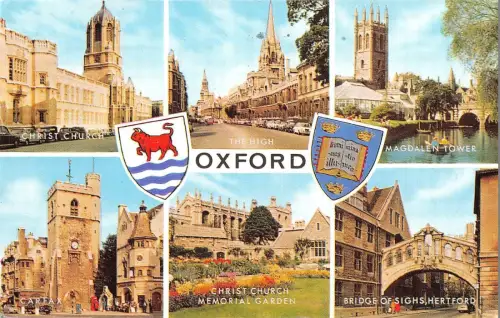 B101503 oxford uk 14x9cm