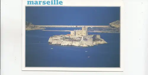 BF20137 marseille le chateau d if france front/back image