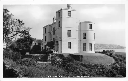 uk50874 craig castle hotel barmouth wales echtfoto uk