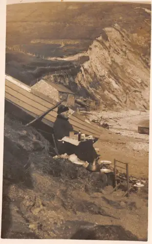 uk52375 axminster echtfoto uk sozialgeschichte picknick