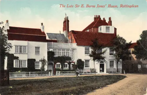 uk33582 late sir e burne jones house rottingdean uk