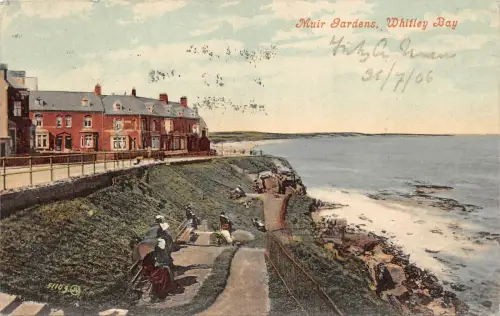 BR64429 muir gardens whitley bay uk