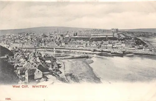 BR61930 west cliff whitby uk