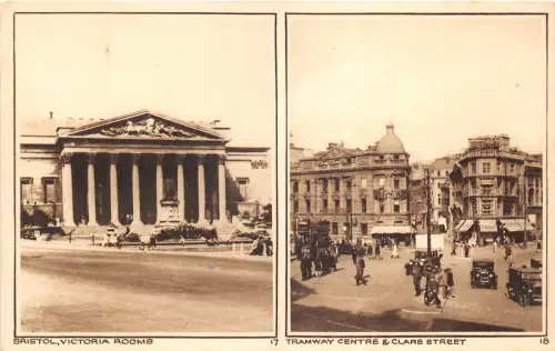 br108951 bristol victoria rooms tramway centre and clare street uk