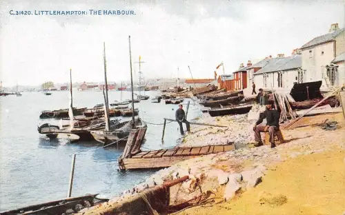 BR63486 littlehampton the harbour uk