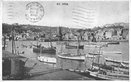uk33291 st ives real photo uk