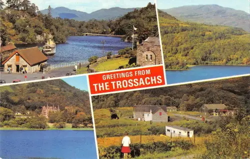 B104355 Grüße aus dem Trossachs Schottland