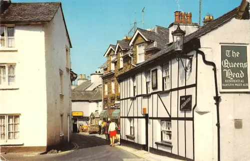 B101096 Main Street Hawkhead Schottland 14x9cm
