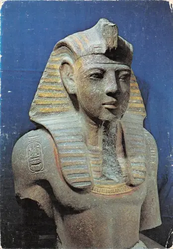 BF36238 Torse de Minephath Ramses II Skulptur Ägypten Front/Back Scan