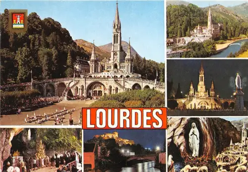 B51132 Lourdes multi vues frankreich