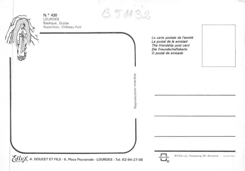 B51132 Lourdes multi vues frankreich
