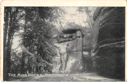 uk32457 high rocks tunbridge wells real photo uk