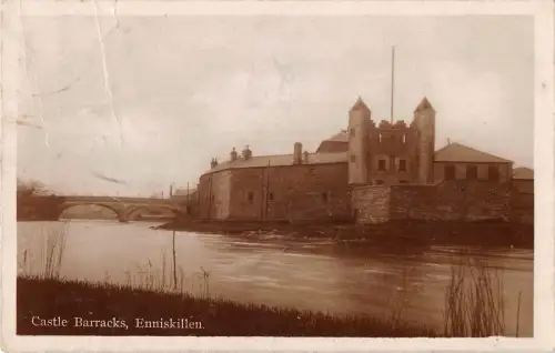 uk32503 castle barracks enniskillen northern ireland real photo uk