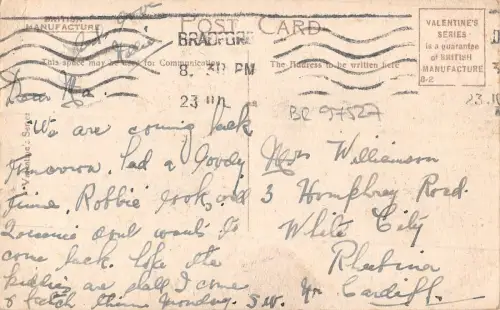 BR97527 Alhambra Music Hall Bradford Valentine 80434 UK